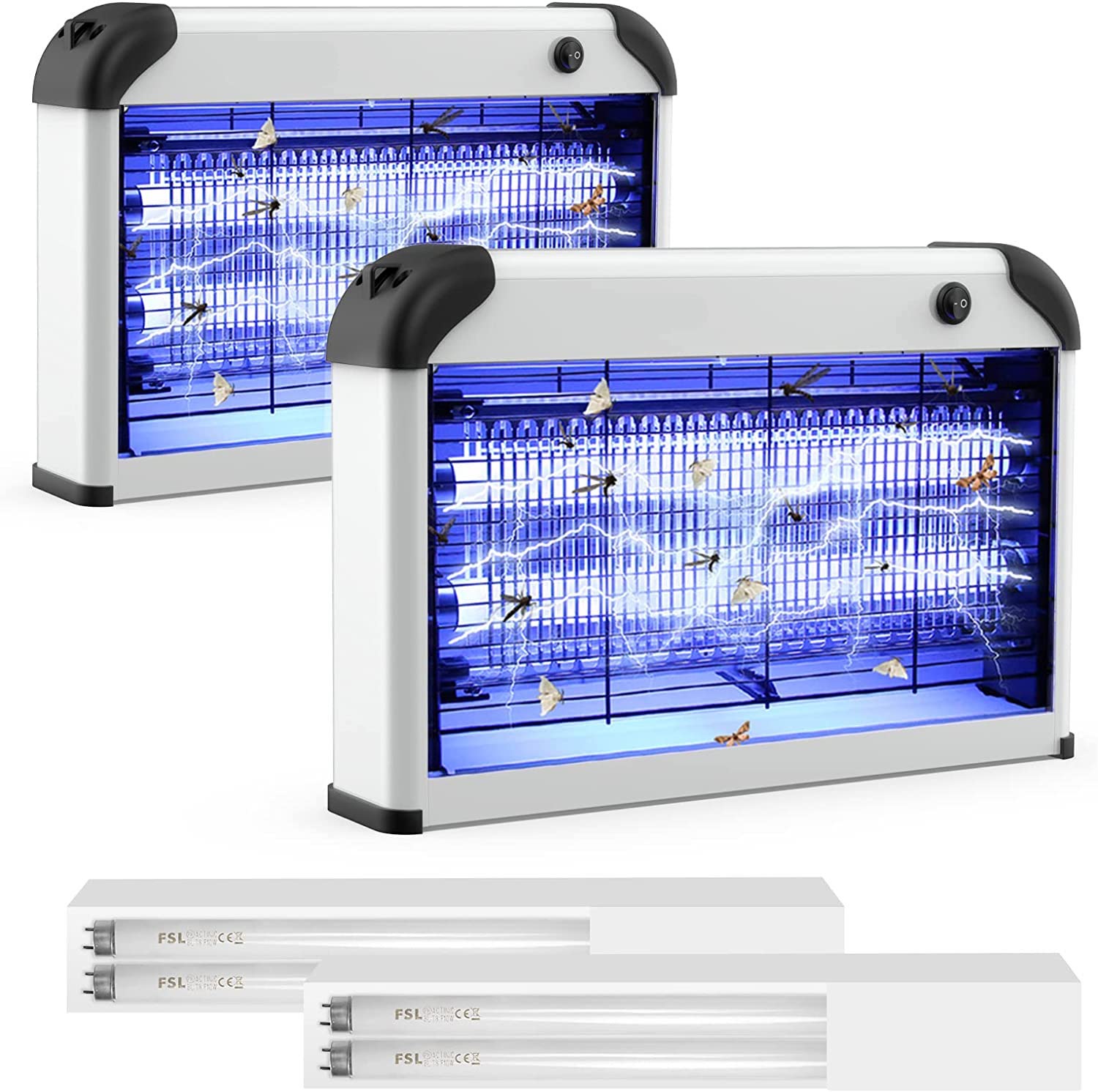 Lampe Anti Moustique Double Grille 1 Lampe Anti Moustique Double Grille