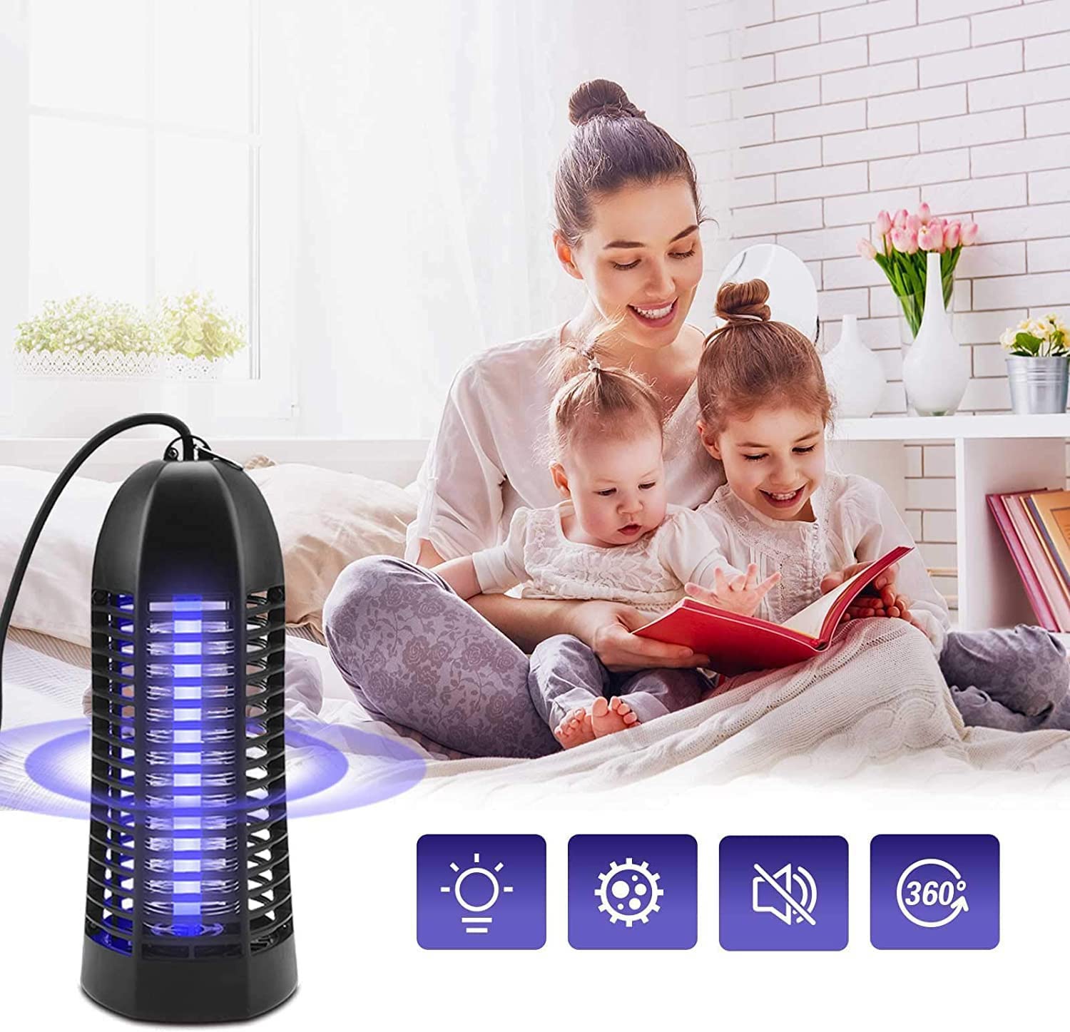 Lampe Anti Moustique 6W 2 Lampe Anti Moustique 6W