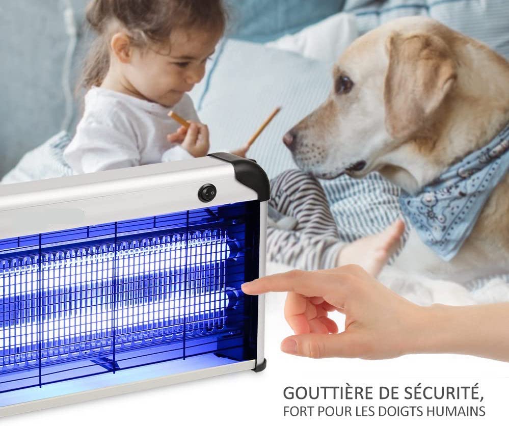 Lampe Anti Moustique Double Grille 2 Lampe Anti Moustique Double Grille