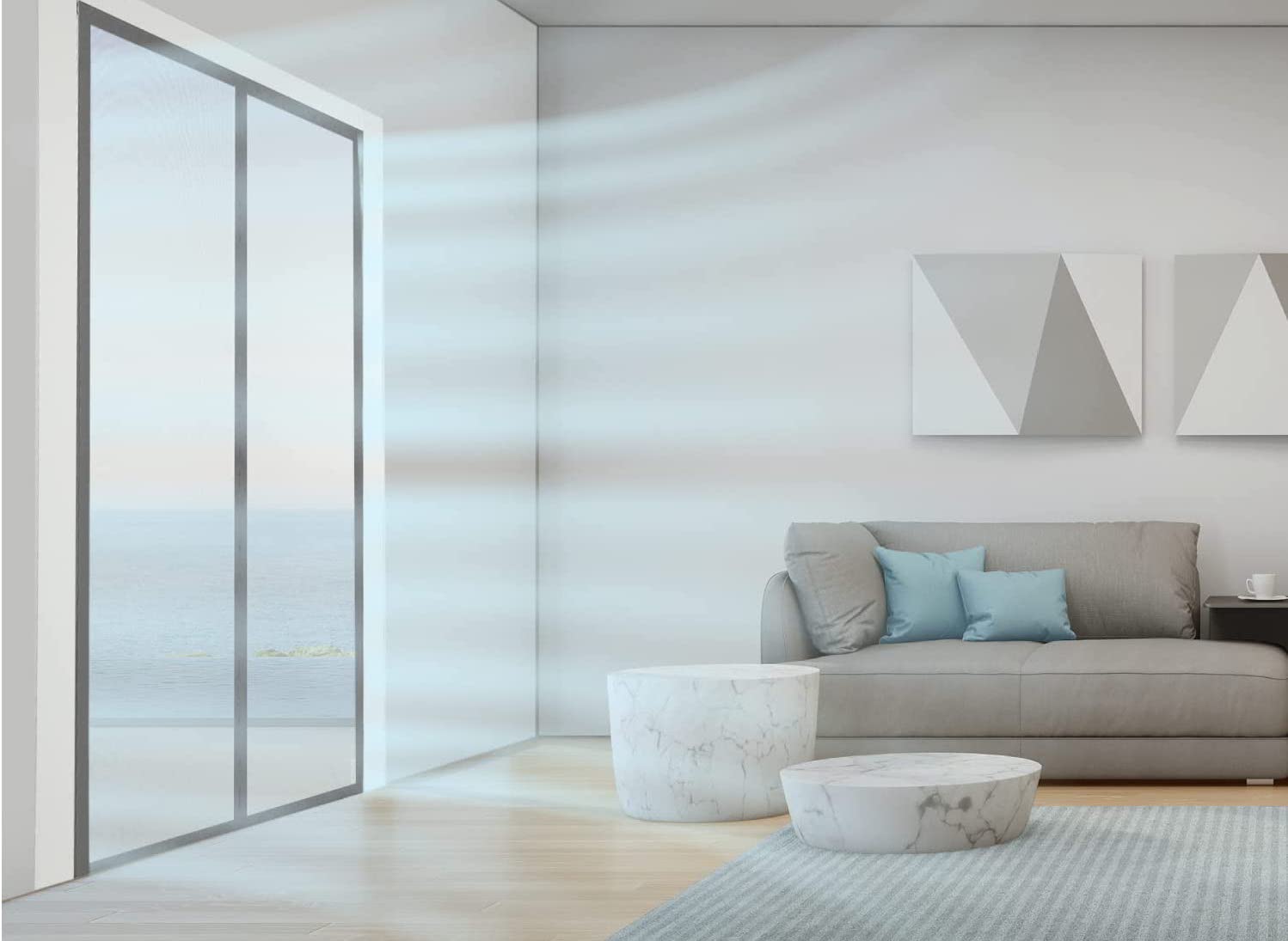 Moustiquaire Baie Vitrée Blanche 2 Moustiquaire Baie Vitrée Blanche