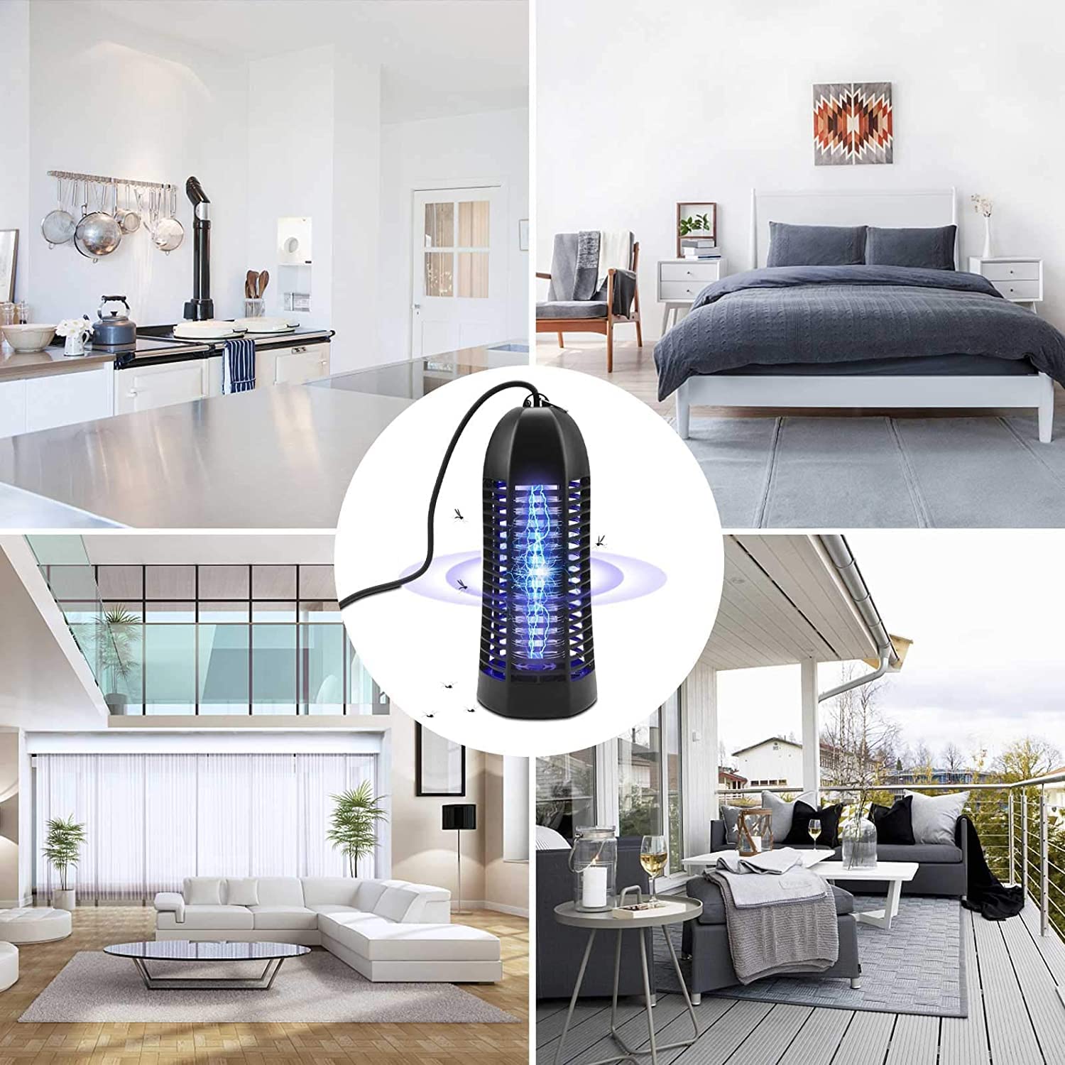 Lampe Anti Moustique 6W 4 Lampe Anti Moustique 6W