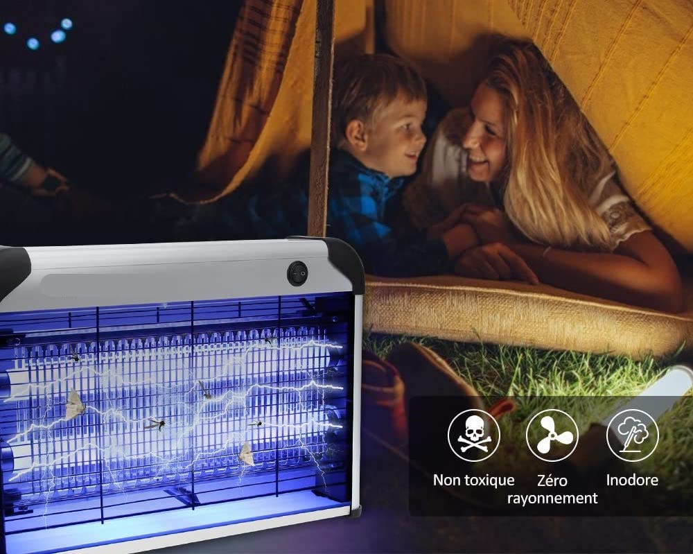 Lampe Anti Moustique Double Grille 4 Lampe Anti Moustique Double Grille