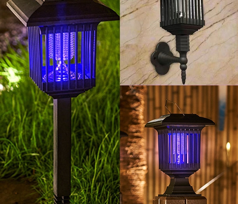 Lampe Anti Moustique Solaire Jardin Murale 4 Lampe Anti Moustique Solaire Jardin Murale