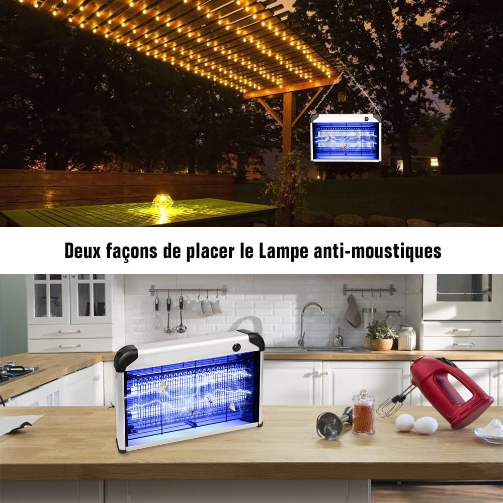 Lampe Anti Moustique Double Grille 5 Lampe Anti Moustique Double Grille